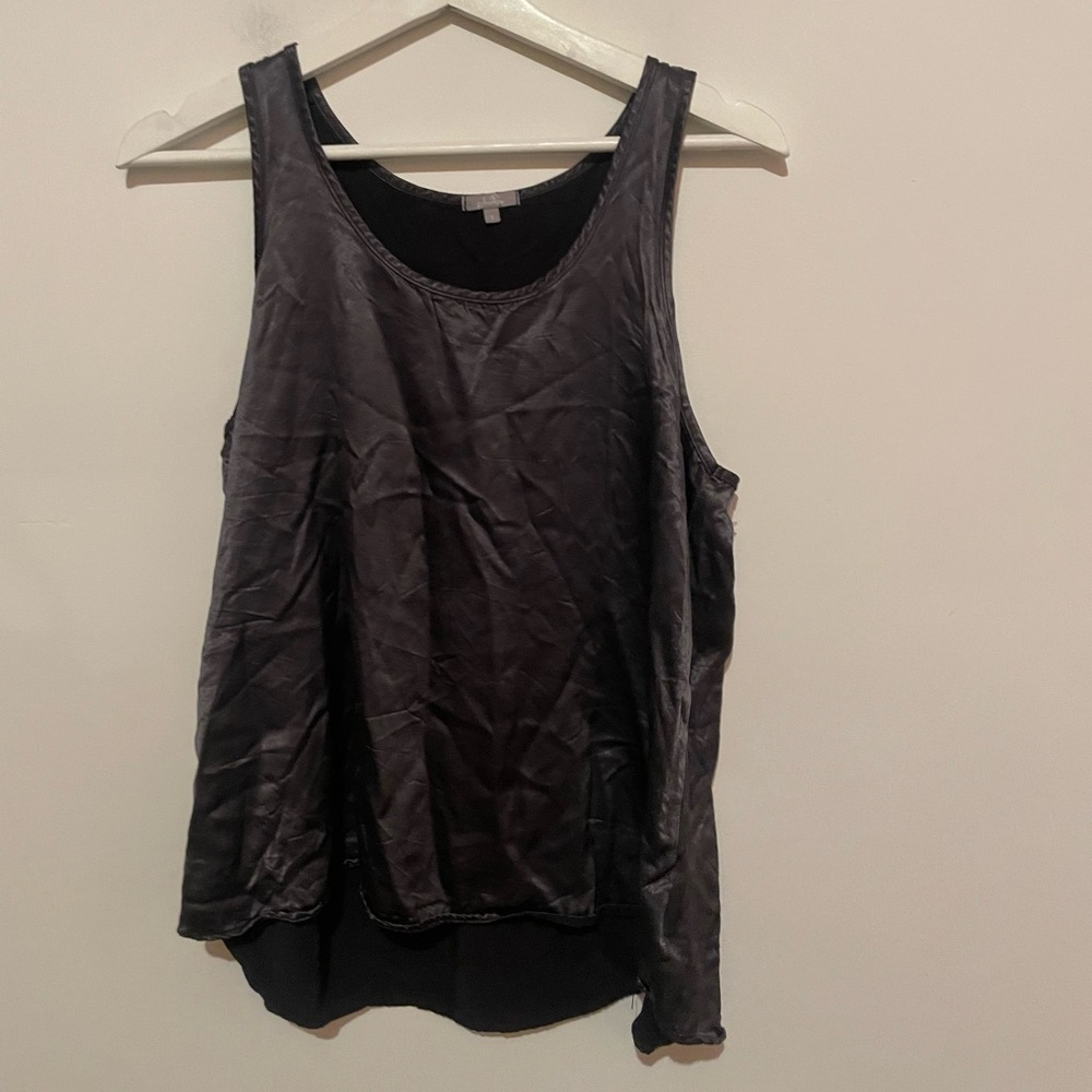 PJ Harlow silk blend‎  sleeveless blouse size small
